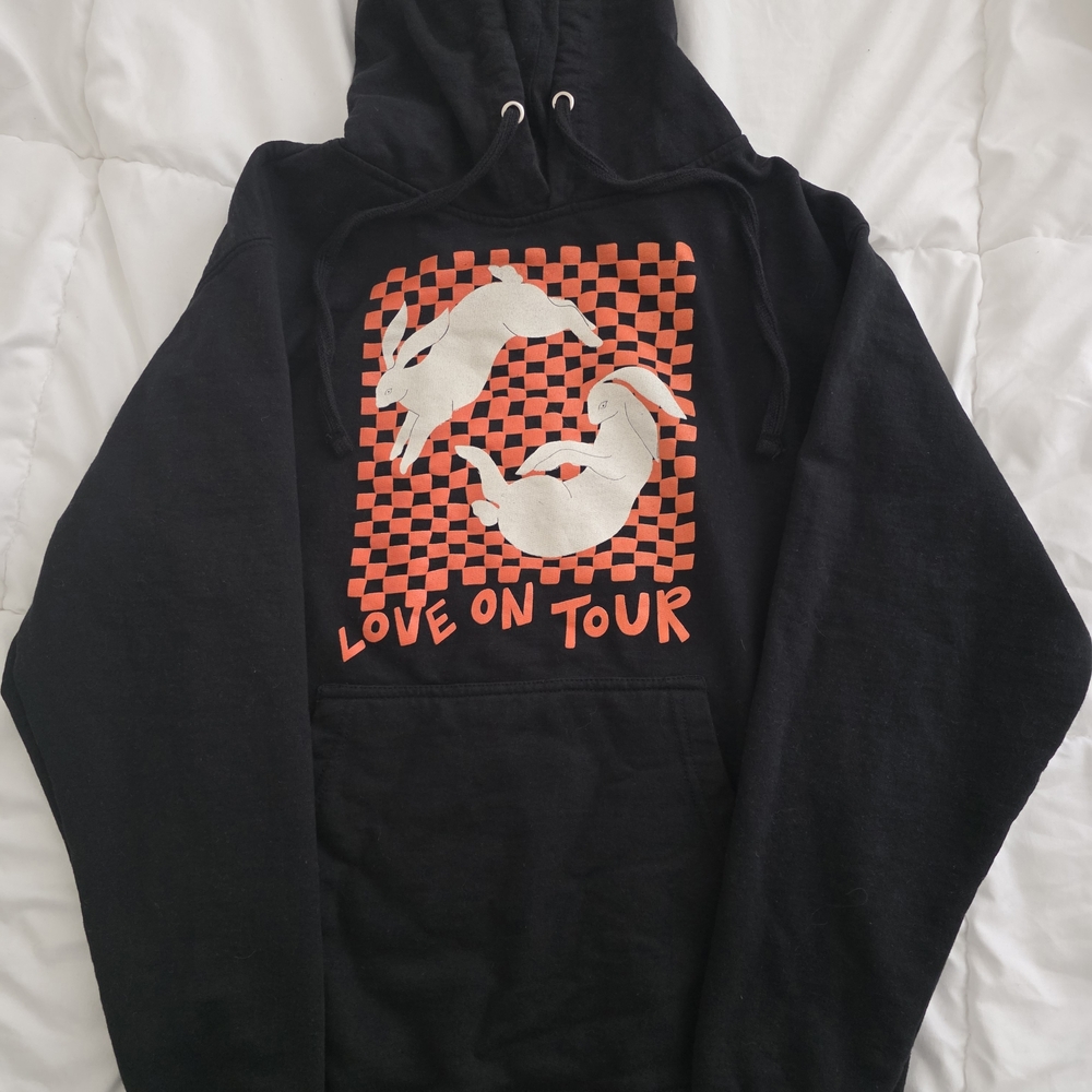 (Harries) Harry Styles LOVE ON TOUR Bunny Graphic Print Hoodie